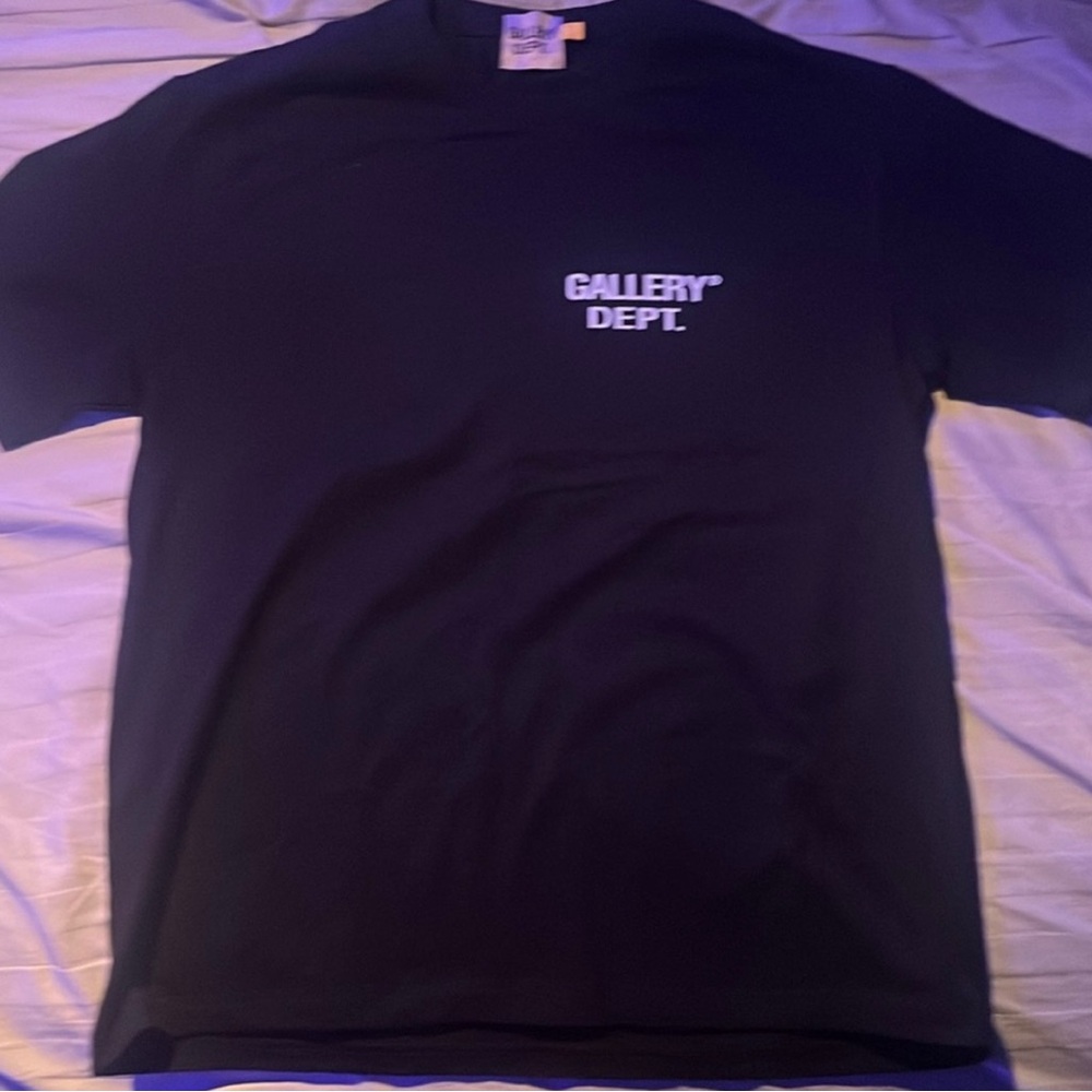 Gallery Dept Black Short Sleeve Tee